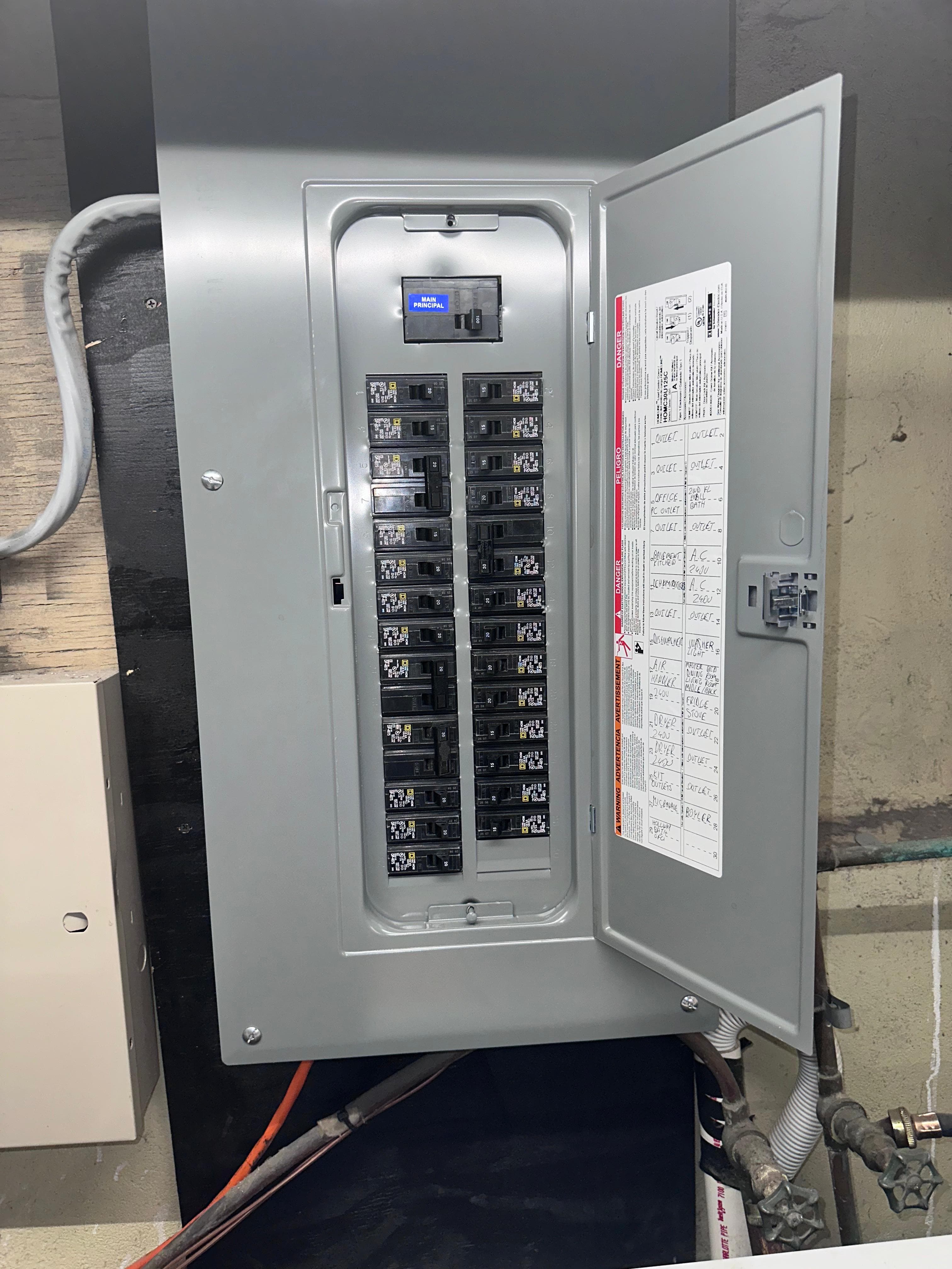 Electrical project by AMP Flow Electric