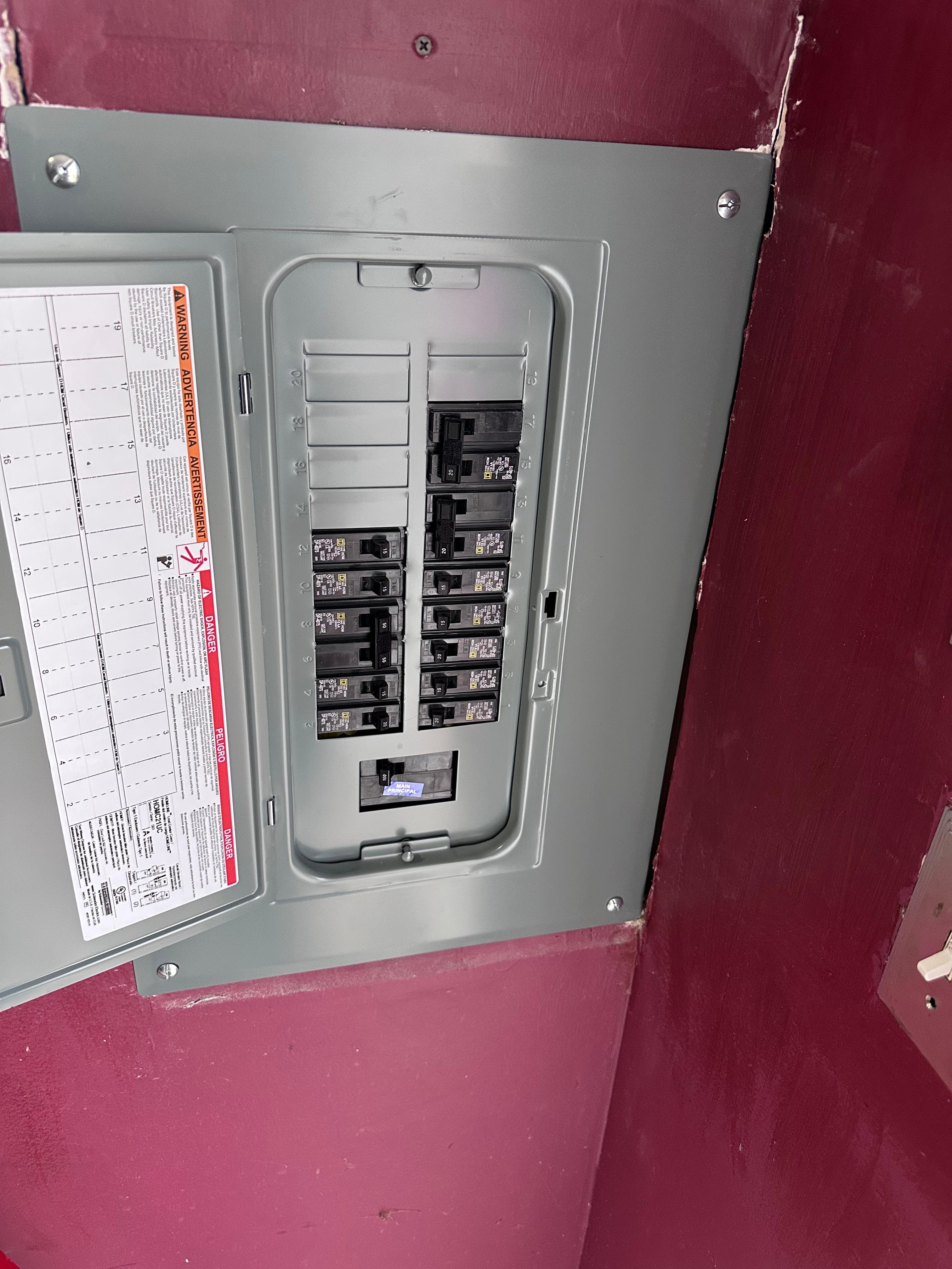 Electrical project by AMP Flow Electric