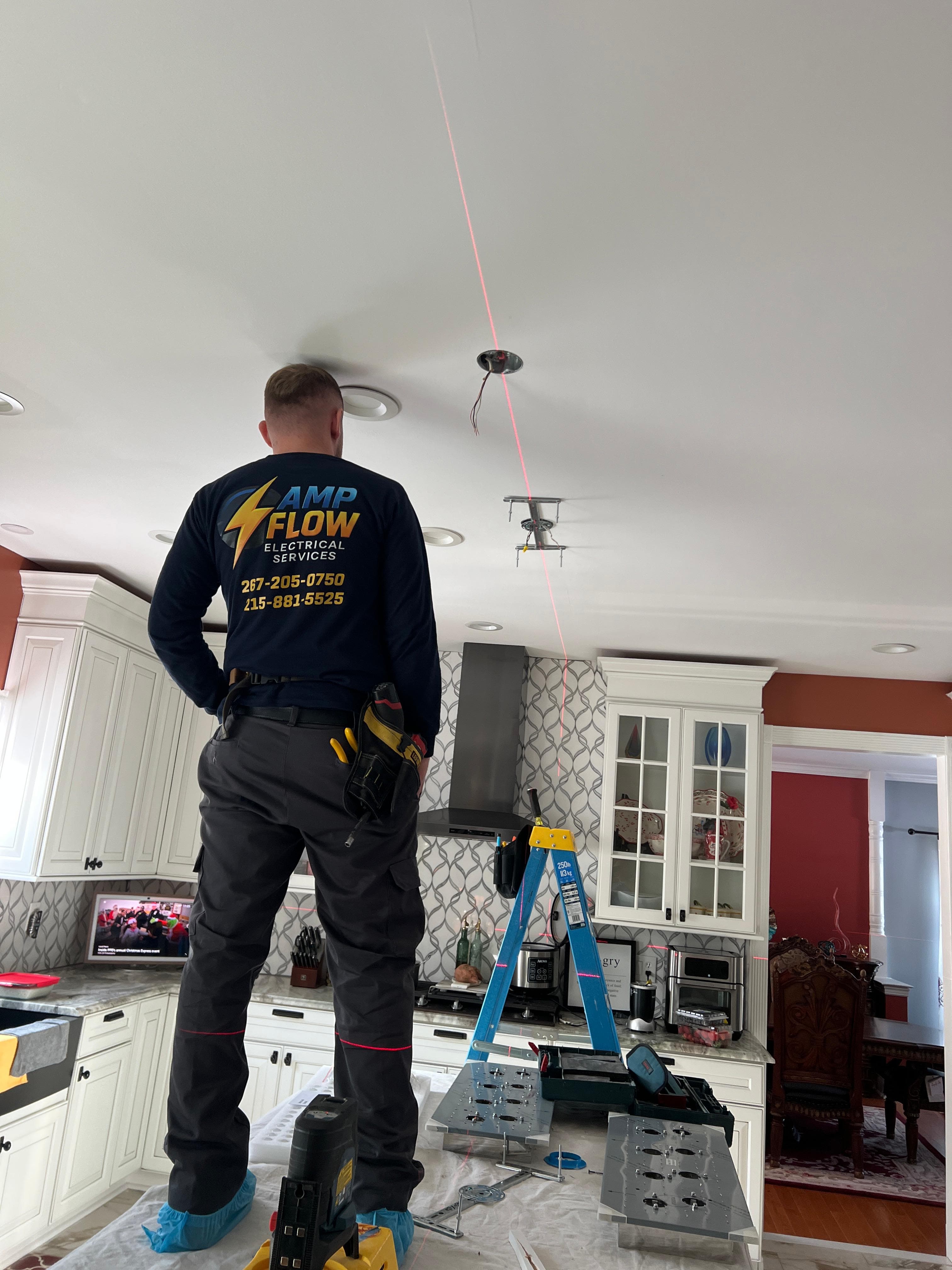 Electrical project by AMP Flow Electric